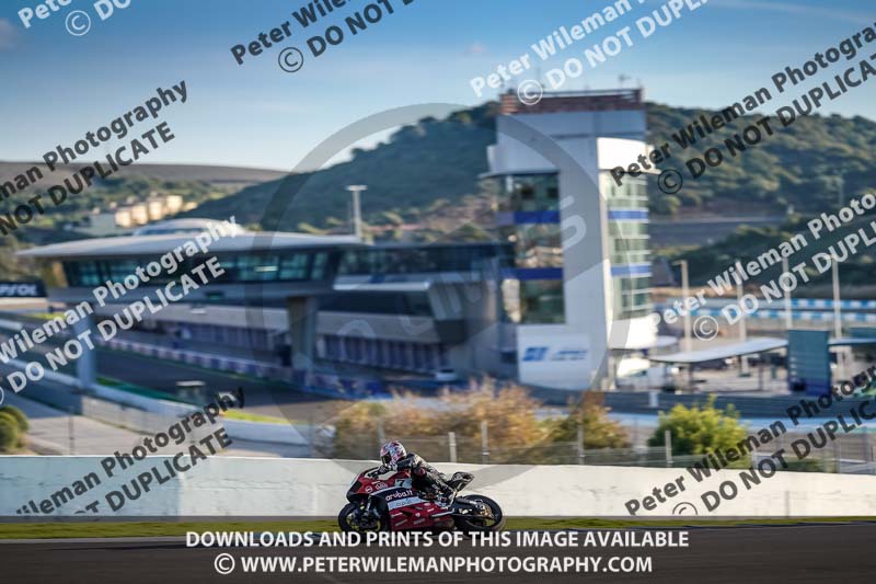 25 to 27th november 2017;Jerez;event digital images;motorbikes;no limits;peter wileman photography;trackday;trackday digital images
